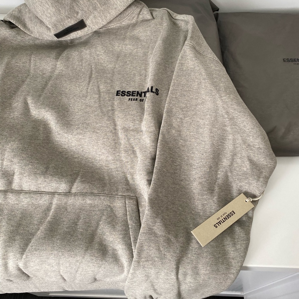 Essentials Light Gray Men's Sweater